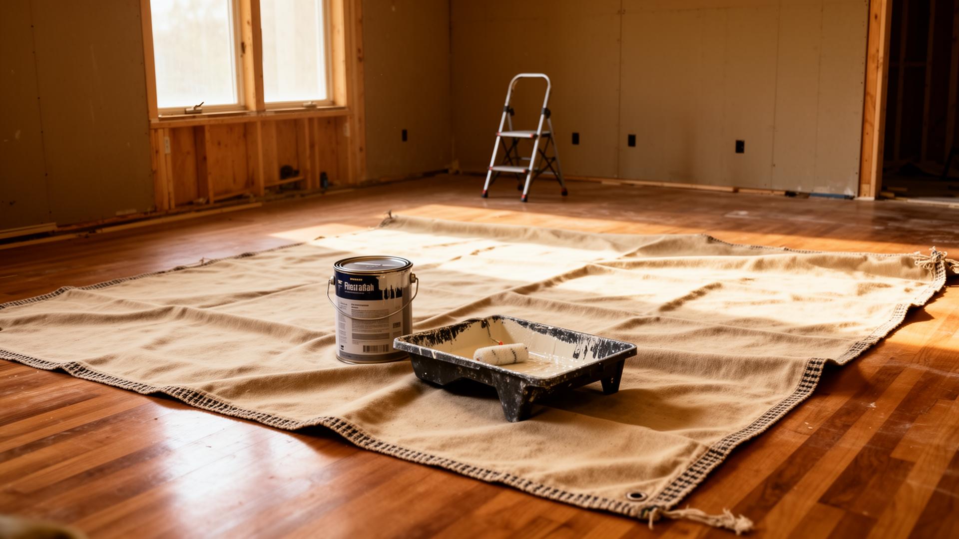 Canvas jobsite protection